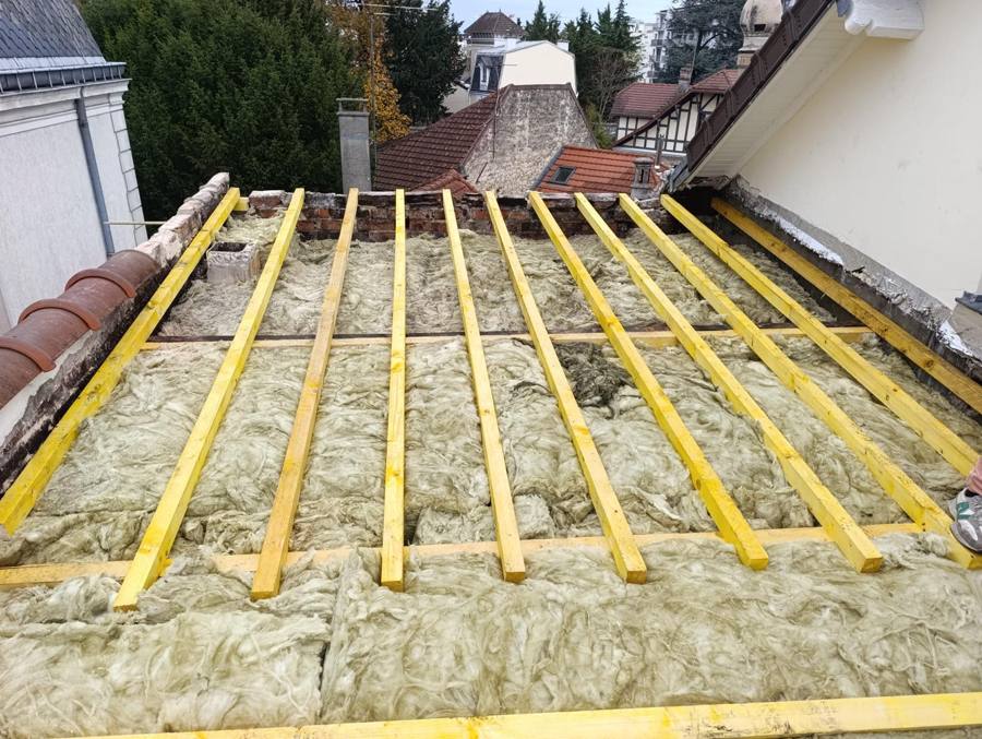 Chantier toiture Vitrolles